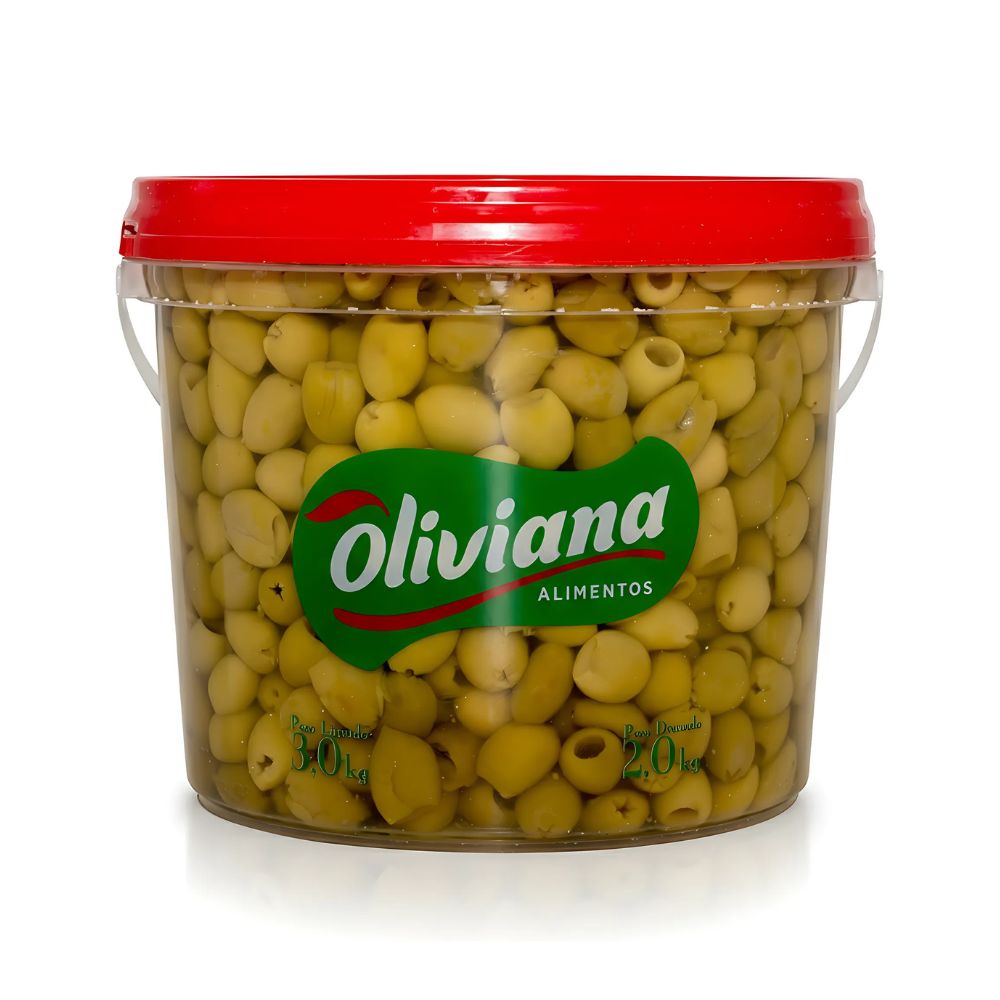 AZEITONA VERDE SEM CAROÇO OLIVIANA KG
