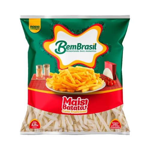 BATATA CONGELADA MAIS BRASIL 2KG