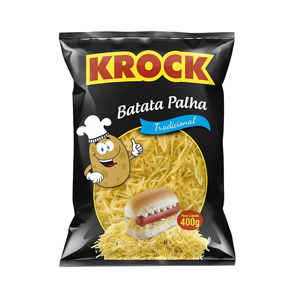 BATATA PALHA KROCK 400G