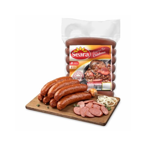 Calabresa Reta Seara em Cubos – Porção por Kg