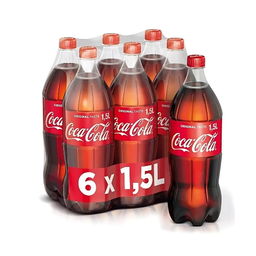 COCA COLA ORIGINAL PT 1,5L CX6 - Braga distribuidora