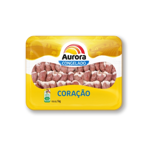 CORAÇAO AURORA BANDEJA 1KG