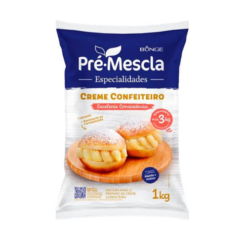 CREME CONFEITEIRO PRÉ-MESCLA 1KG