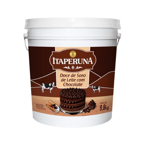 DOCE DE SORO DE LEITE C/CHOCOLATE ITAPERUNA BALDE 9.8KG