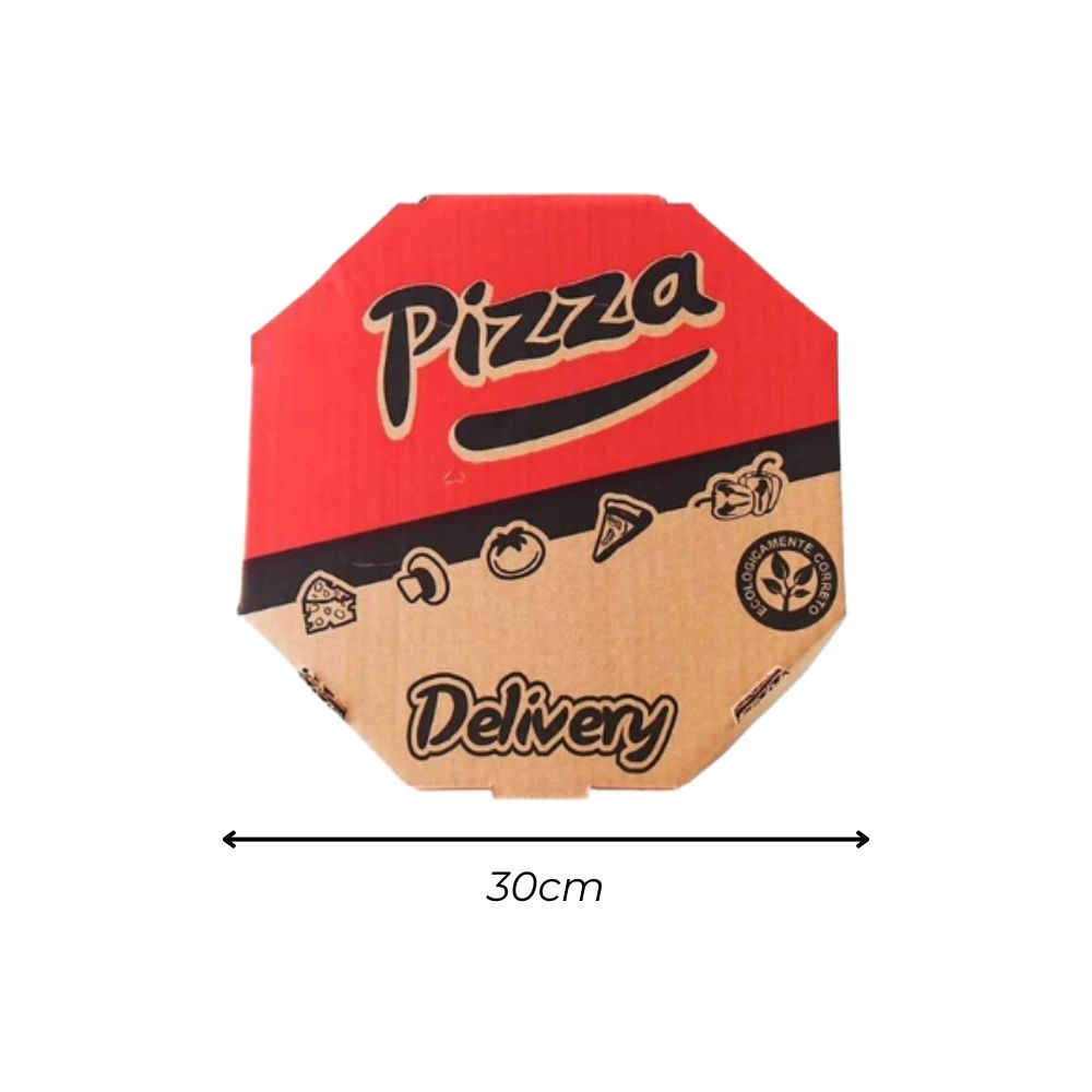 EMBALAGEM DE PIZZA 30CM (25UN)