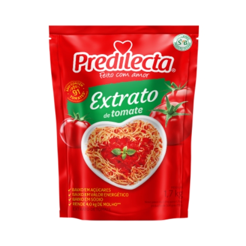 Extrato de Tomate Predilecta 1.7kg