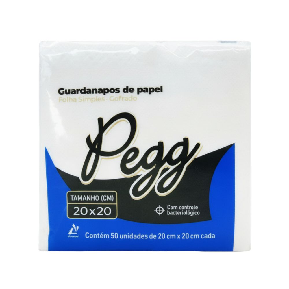 Guardanapo de Papel Pegg – 20x20 cm