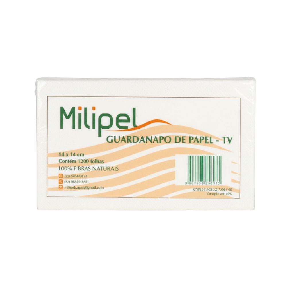 GUARDANAPO MILIPEL 14X14 1200FL