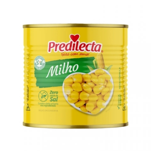 MILHO VERDE LATA GRANDE PREDILECTA 1,7KG
