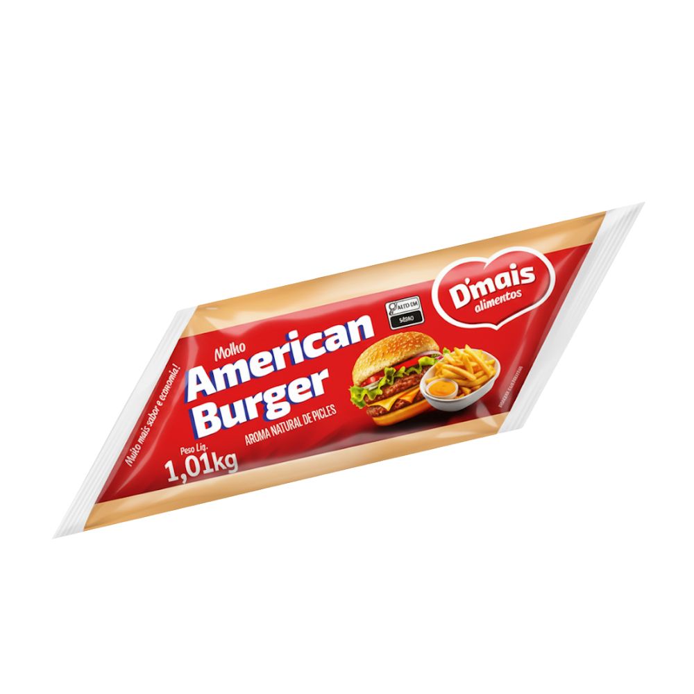 Molho American Burger – 1,01kg.