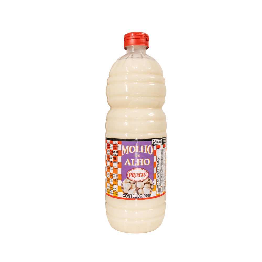 MOLHO DE ALHO PRONTO 900ML