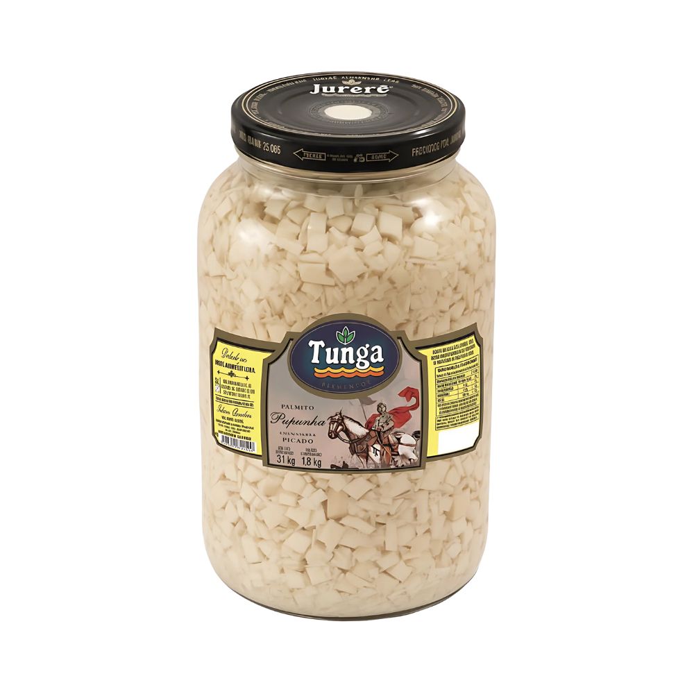 PALMITO PUPUNHA PICADO TUNGA 1,8 KG