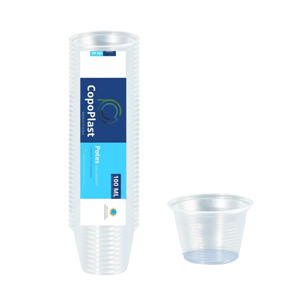 POTE COPOPLAST 100ML COM 100 UND