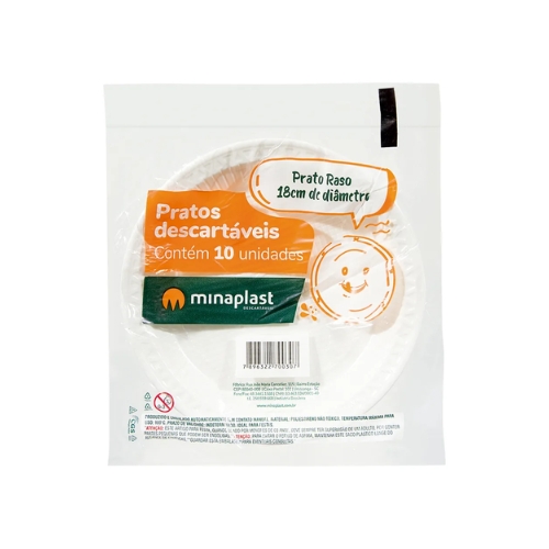 Prato Raso Minaplast – 18 cm