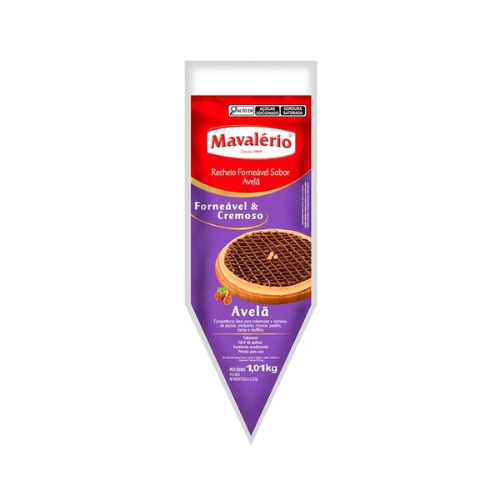 RECHEIO FORNEAVEL SABOR AVELA MAVALERIO 1,01KG