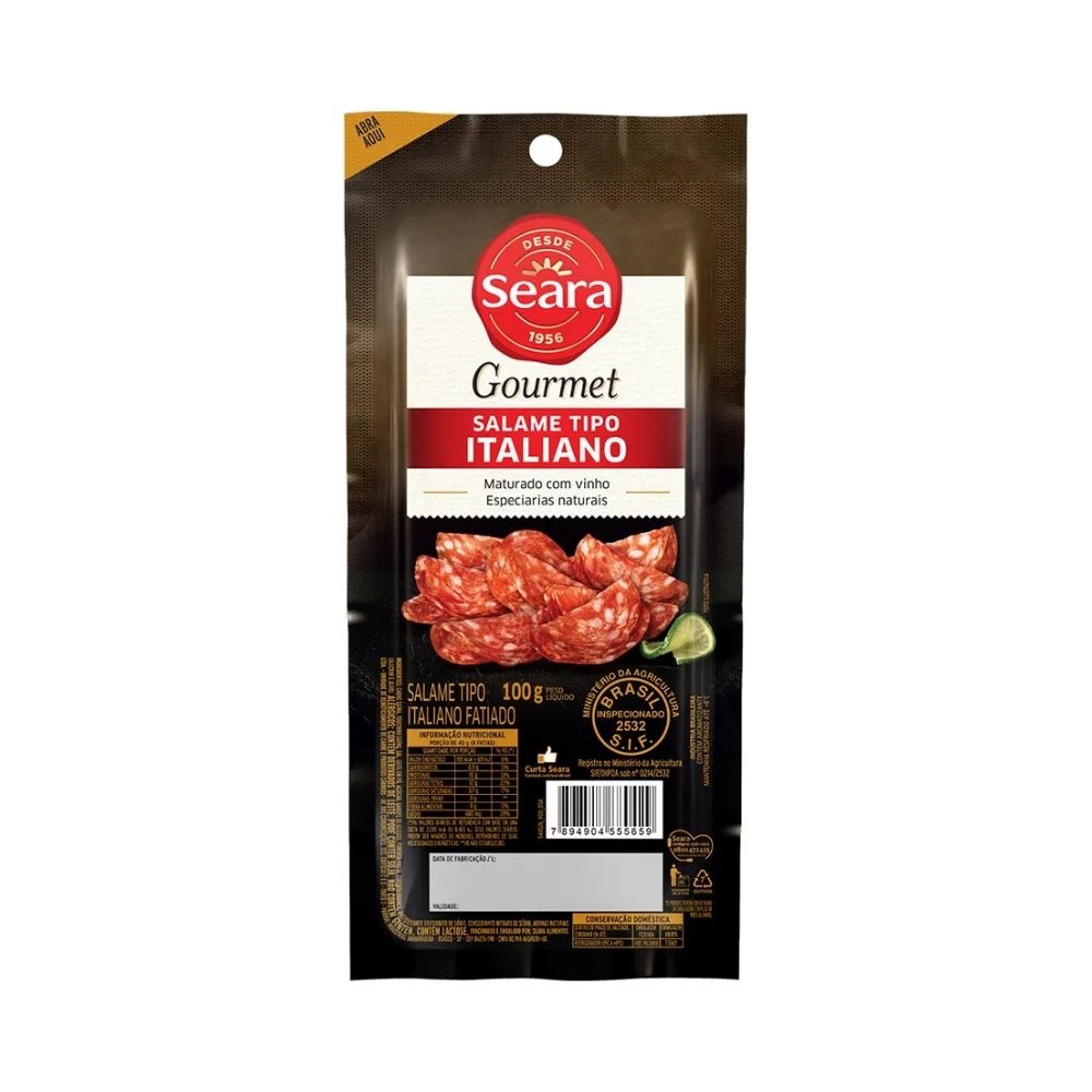 SALAMINHO ITALIANO SEARA FATIADO KG