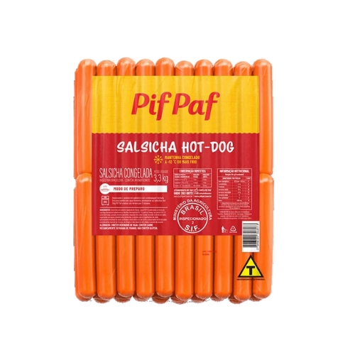 SALSICHA PIF PAF 3,3 KG