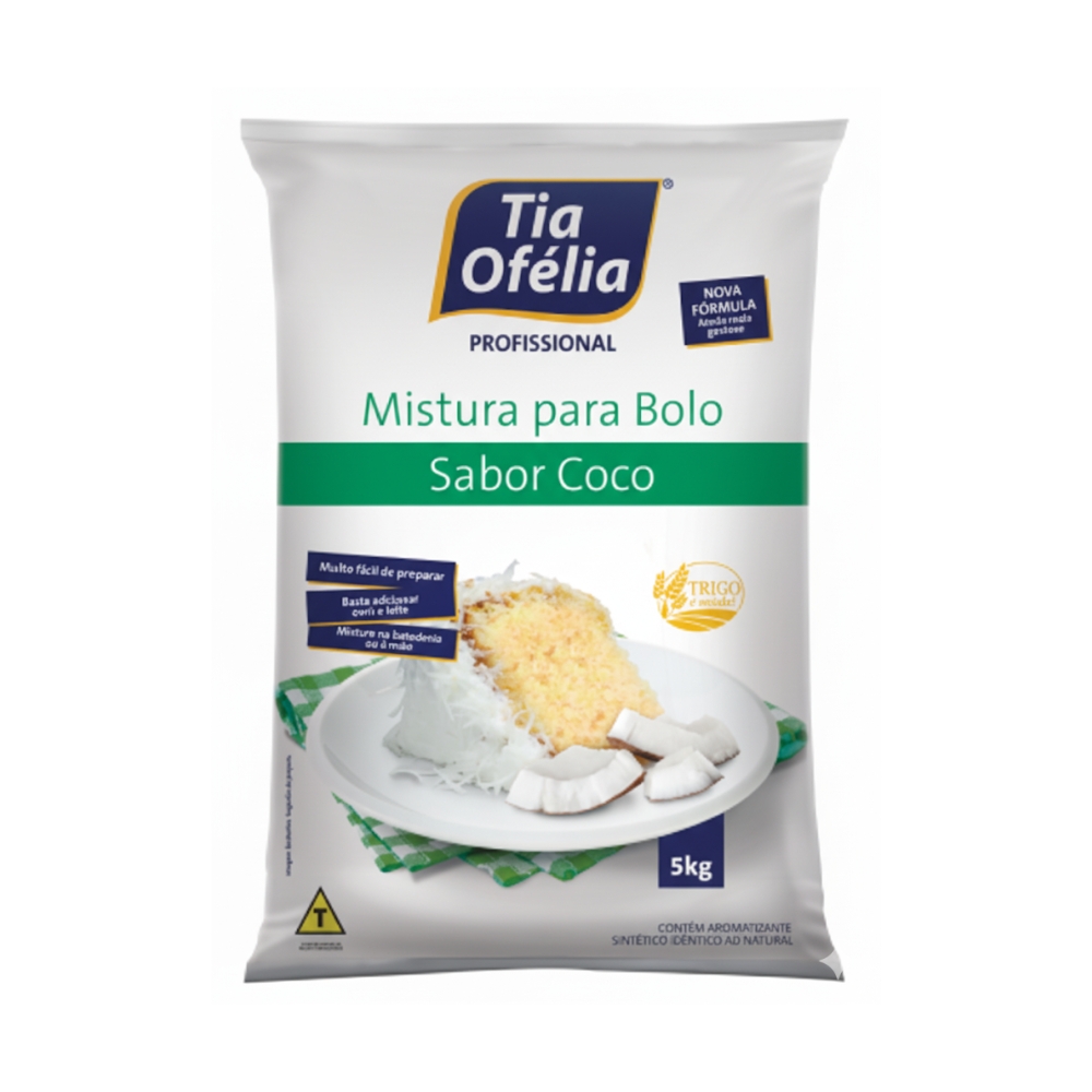 Mistura Bolo de Coco Tia Ofélia – 5kg