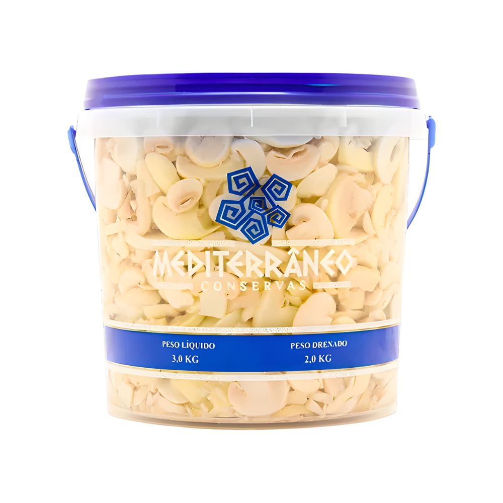 COGUMELO FATIADO PARIS BALDE 2KG