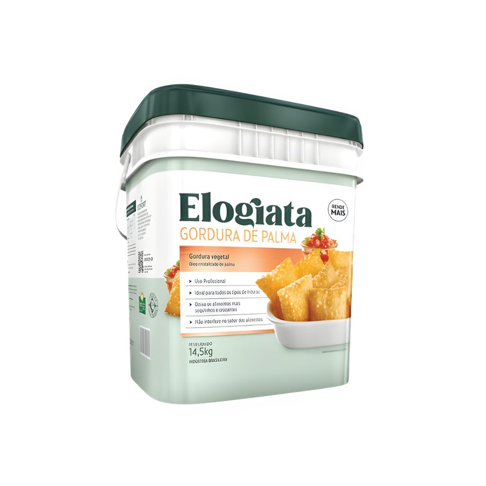 GORDURA DE PALMA ELOGIATA - BALDE 14,5KG
