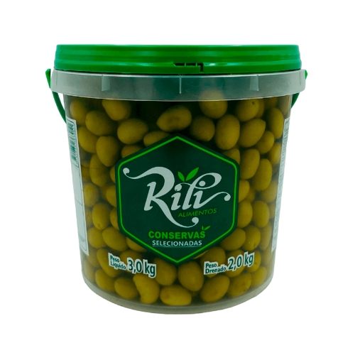 AZEITONA VERDE COM CAROÇO RILI 2KG