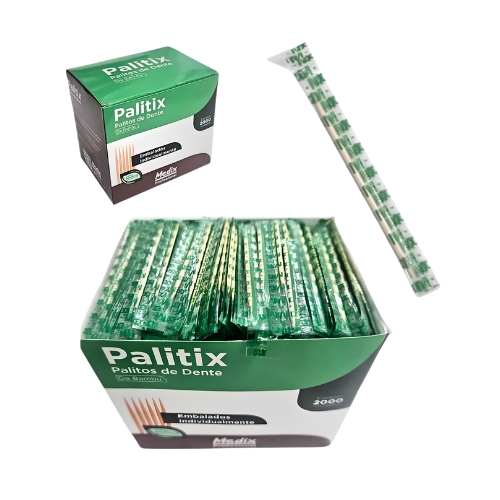 PALITIX PALITO DE DENTE DE BAMBU C/ 2000 UN